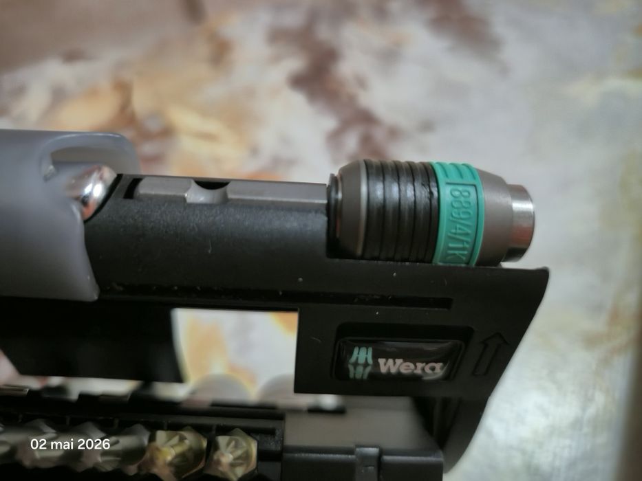 Wera 39 Piece Tool-Check Plus Ratchet Metric Tool Socket Bit Set 1/4" Drive