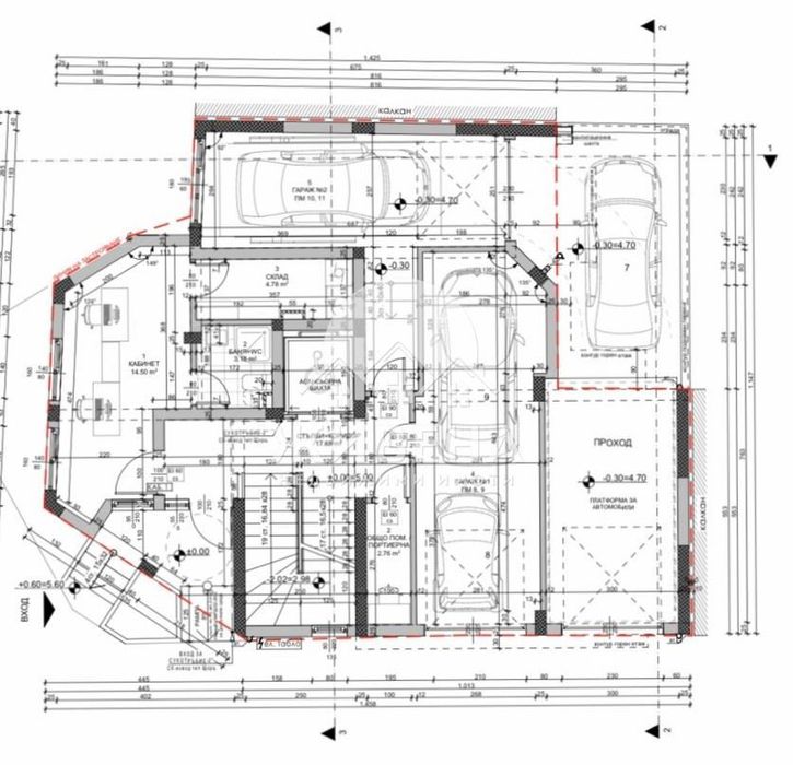 Продава 1-стаен, кабинет, офис, ЖП Гара, 25 кв.м, Гараж + ПМ