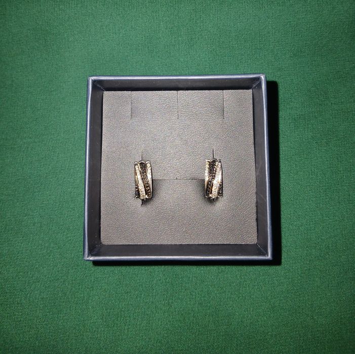 Срочно серьги с бриллиантами 585 проба.