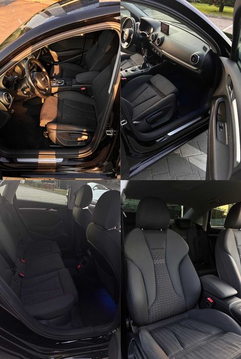 ‼️Audi A3 8V Sedan 2016 / 1.6 TDI 110 CP/ Automat S-Tronic/ Full Comfort / Scaune Sport/ Jante aliaj 17’/Istoric Audi+facturi proprii/186000 KM Reali