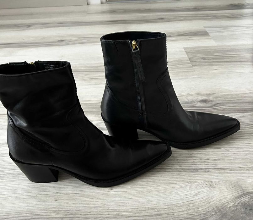 Botine Cowboy Mango Piele Naturala de bovina 100%