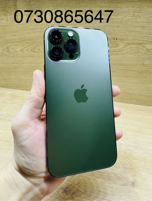iPhone 13 PRO MaX • green Alpin • 97% Bateria