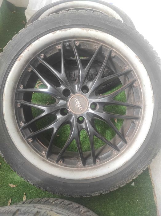 4броя джанти 18 5*112 ЕТ32 с 2 броя гуми