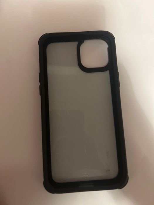 Husa mobilfox “leather print”  iphone 15 plus/ iphone 14 plus