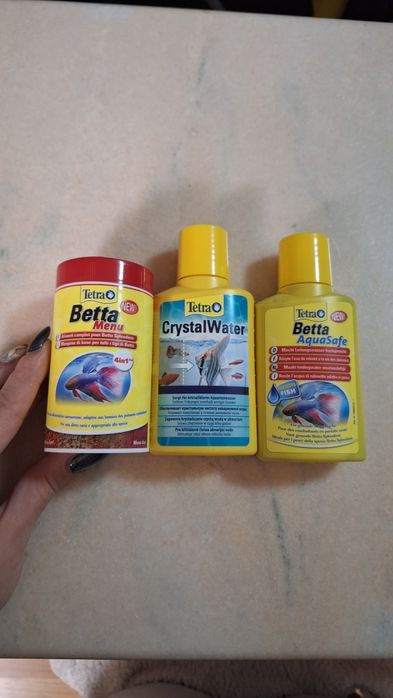 Set Acvariu Nano pentru Betta / Creveți