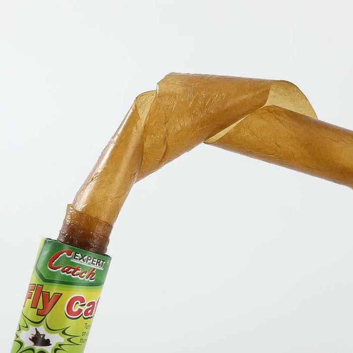 Лепяща ролка против мухи с лента, 10 броя в комплект