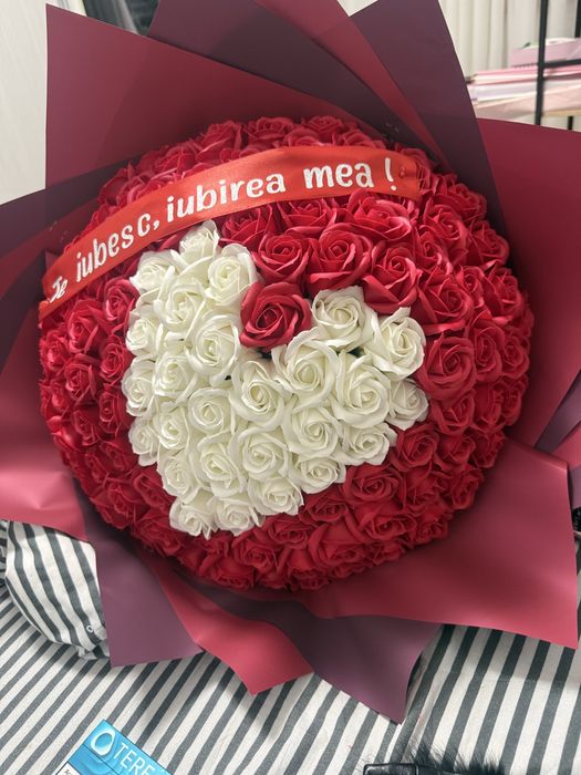 Buchete din trandafiri de sapun