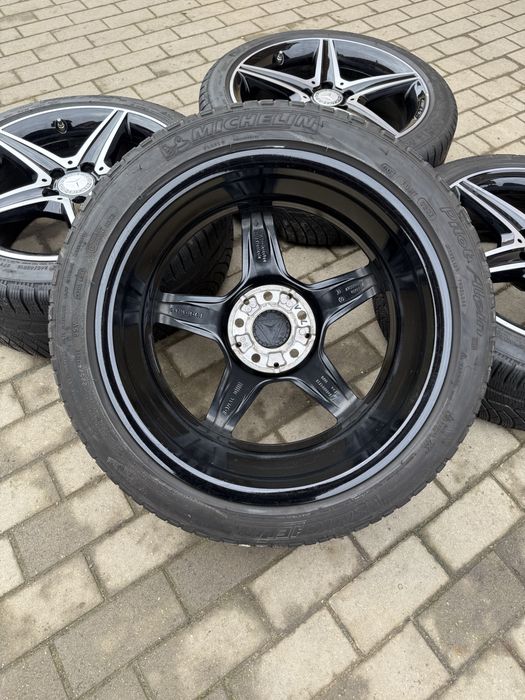 Jante mercedes AMG w205 C class 225 45 18 cu 245 40 18 michelin iarna
