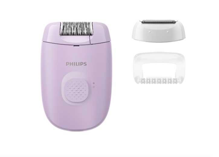 Епилатор Philips Series 2000 BRE237/00, 1 скоростна настройка