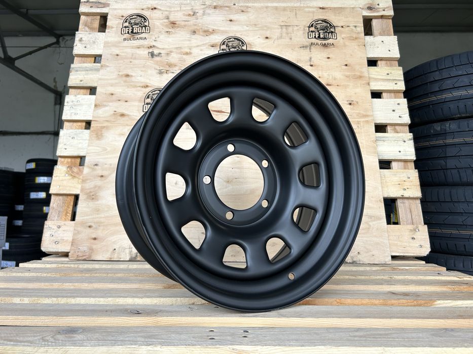 16" 5x139.7 Минусови Стоманени Джанти 4х4 Lada Niva/UAZ/Suzuki Vitara
