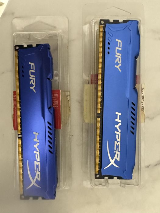 Memorie RAM hyperx fury 2x4GB 1600MHz DDr3