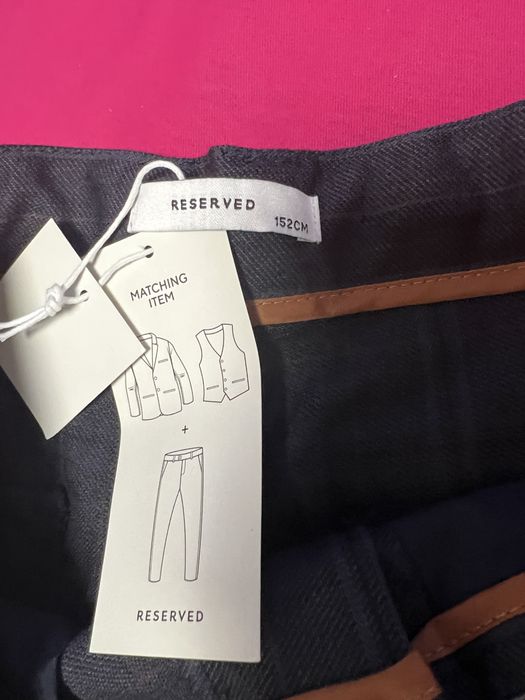 Кариран тъмно сив комплект за повод