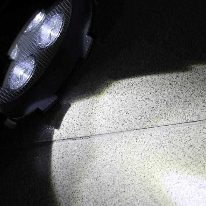 Боен фар, Работна лампа Automat, с 4 диода, 12V, Кабел 3м