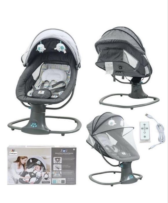 Шезлонг Cool guy 08104 серый