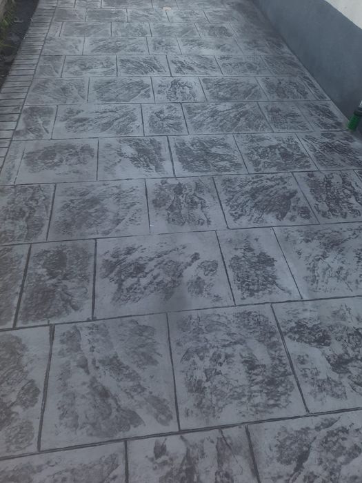Beton amprentat, elicopterizat, construcții, amenajări pavaj pavele