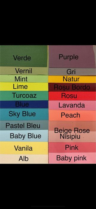 Faguri colorați din ceara naturala.