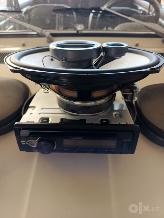 Pioner magnitafon va Kenwood kalonka
