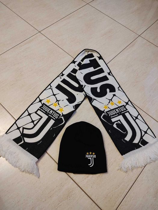 Шапка + Шал ПСЖ Мбапе/неймар/меси 2022 Зима + Детски Комплекти