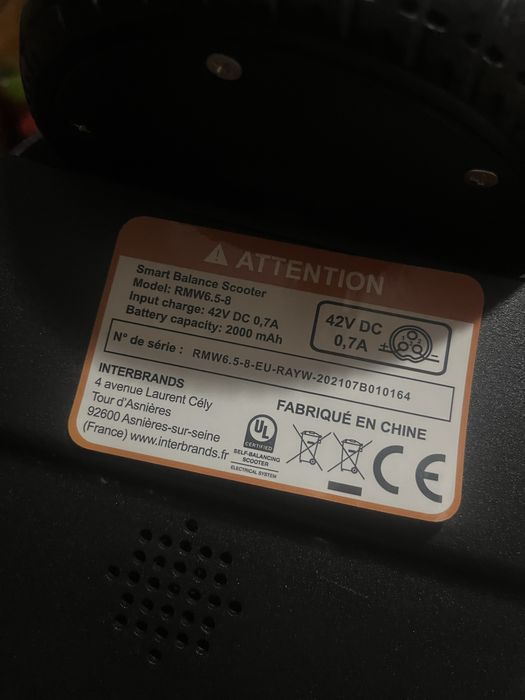 Hoverbord cu bluetooth