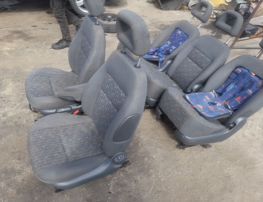 Interior complet cu scaune copil Vw Sharan/Galaxy/Alhambra (impecabil)