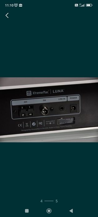 Sounddock Xtreme Mac Luna