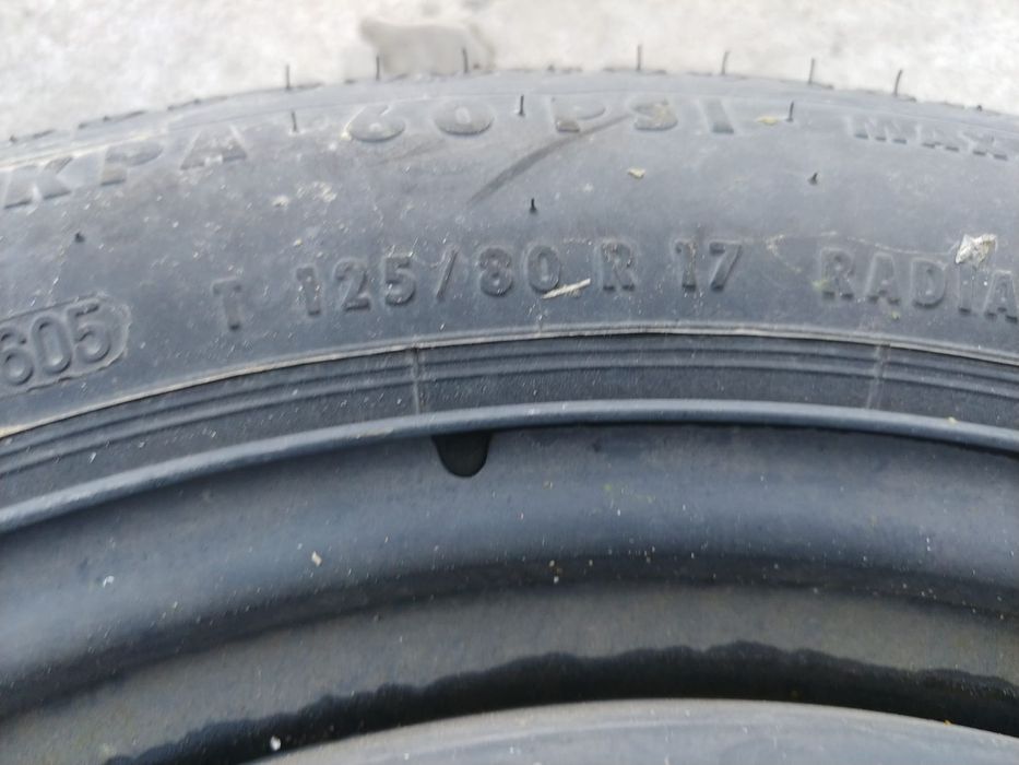 roata rezerva r17 alfa romeo 159