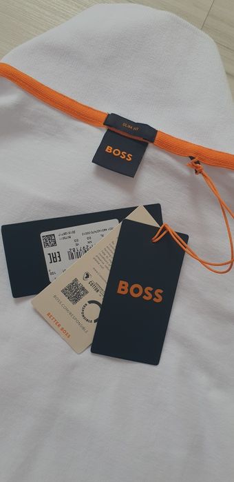 Hugo Boss Pique Cotton Slim Fit Stretch XL НОВО ОРИГИНАЛ Мъжка Тениска