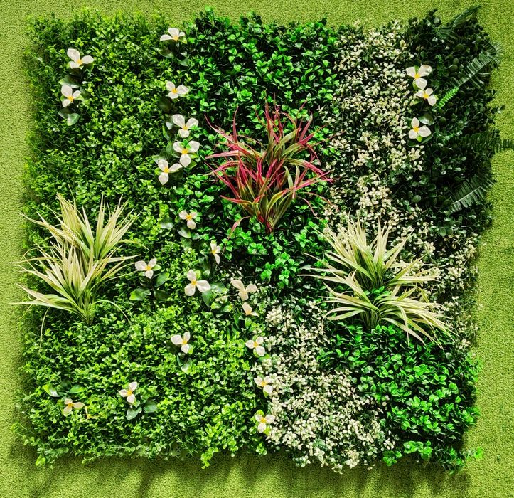 Зелен панел за декорация