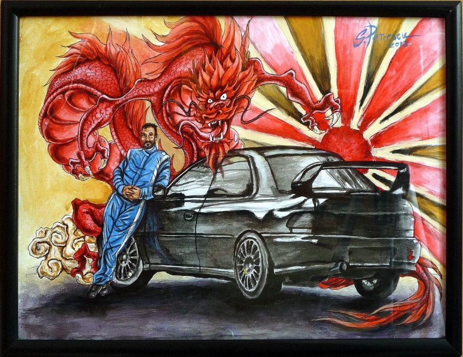 Portrete / Caricaturi Zodiac, creion si culoare