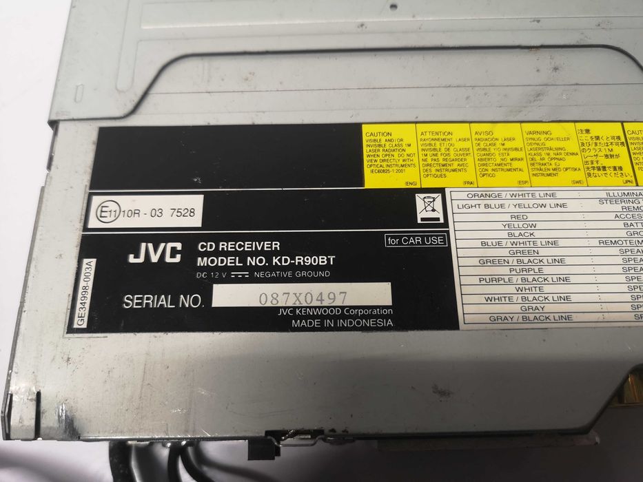 Радио за кола - JVC KD-R90BT