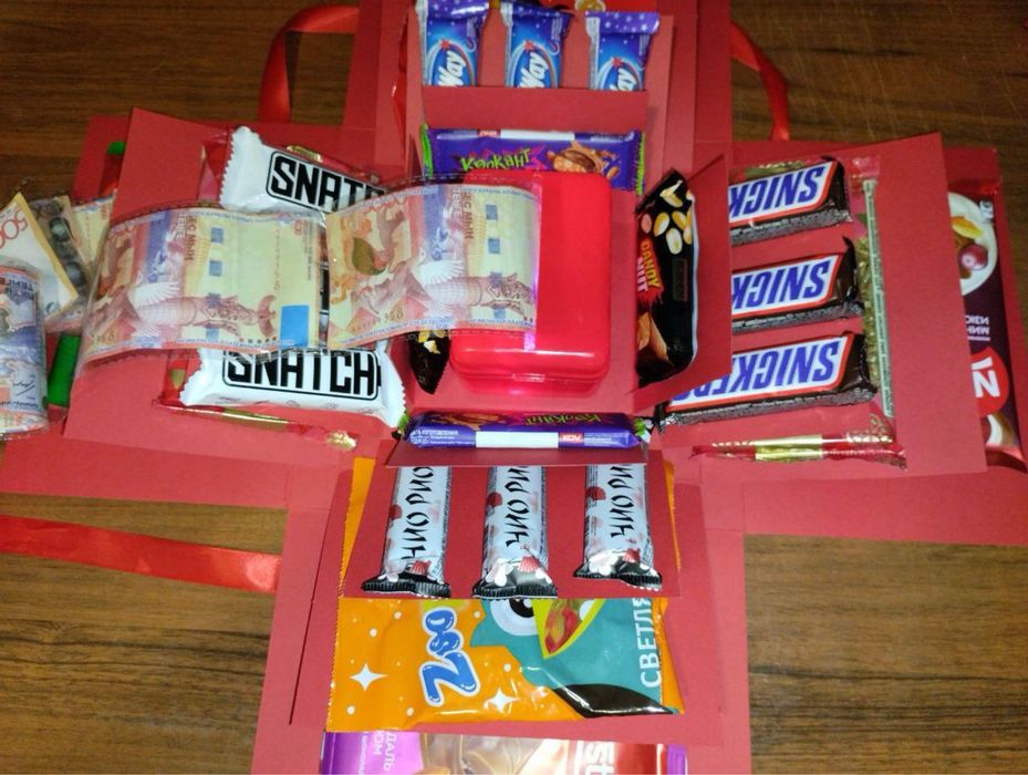 Коробка сюрприз собери сам