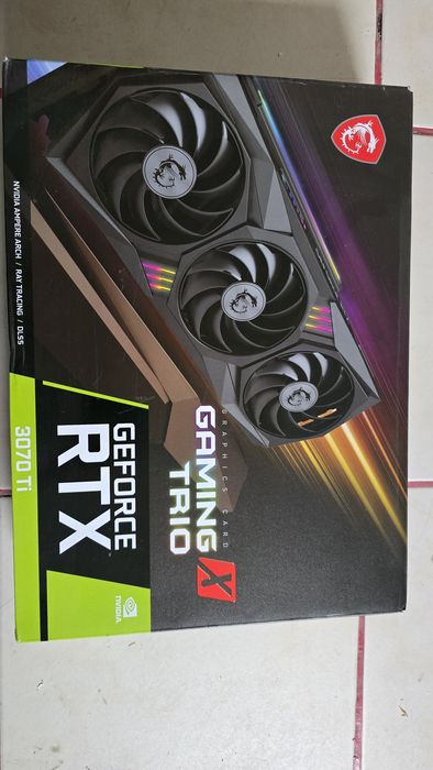 Rtx MSI 3070 ti gaming x trio