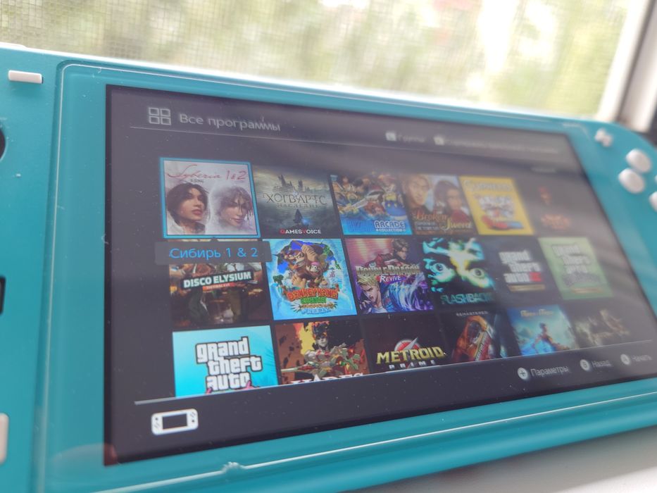 Nintendo Switch Lite прошитый