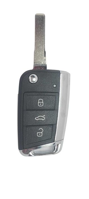 Carcasa cheie compatibila Skoda VW 3 butoane lama HU66