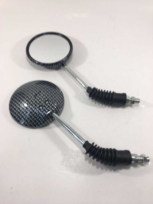 Мото огледала за мотор скутер 10мм в комплекта преходници 8мм