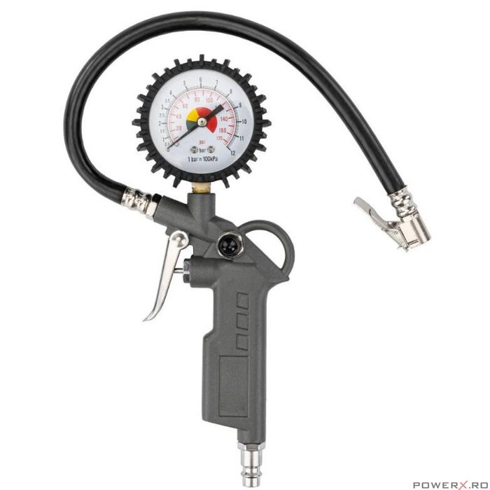 Kit pentru compresor, accesorii, pistol umflat, suflat, 6 piese,