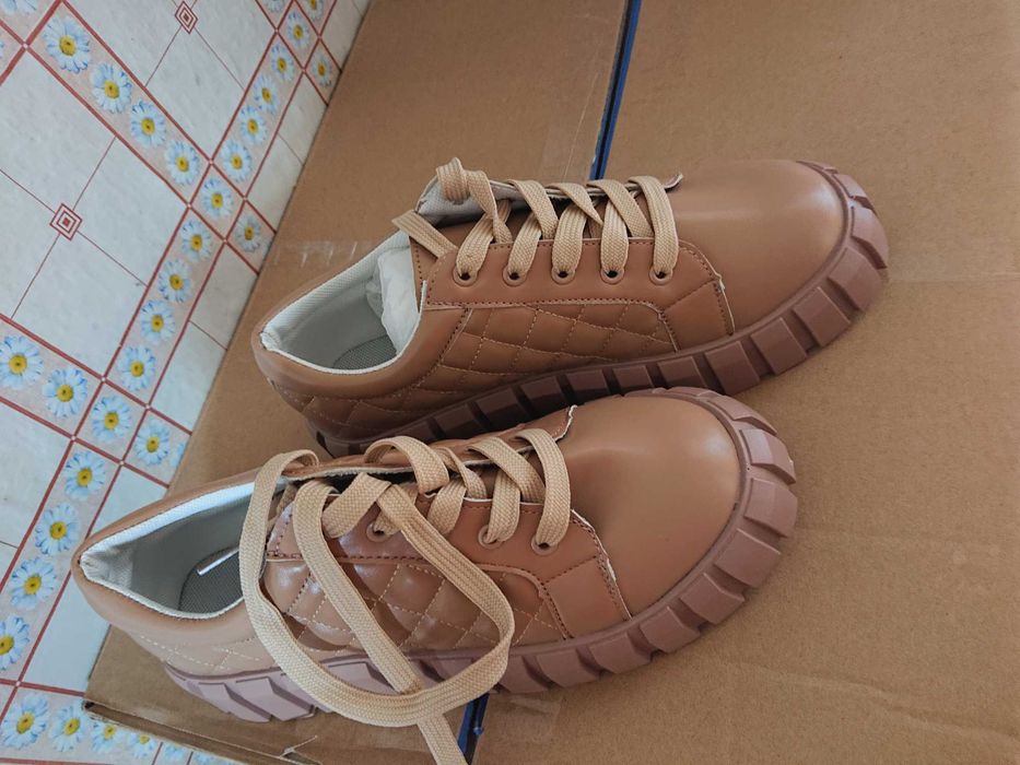 Ботинки осенние эко кожа