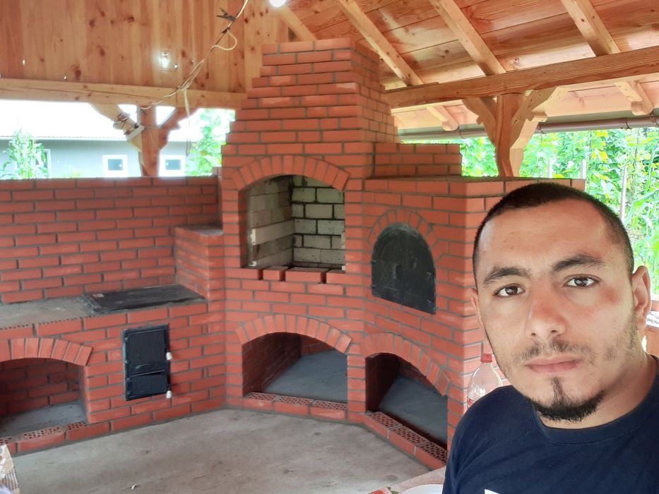 Barbeque din caramida