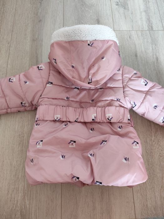 Зимно детско яке с качулка
