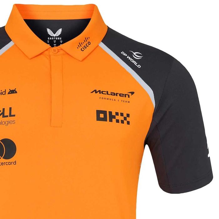 McLaren F1 Team Polo Shirt - Оригинална мъжка тениска с яка
