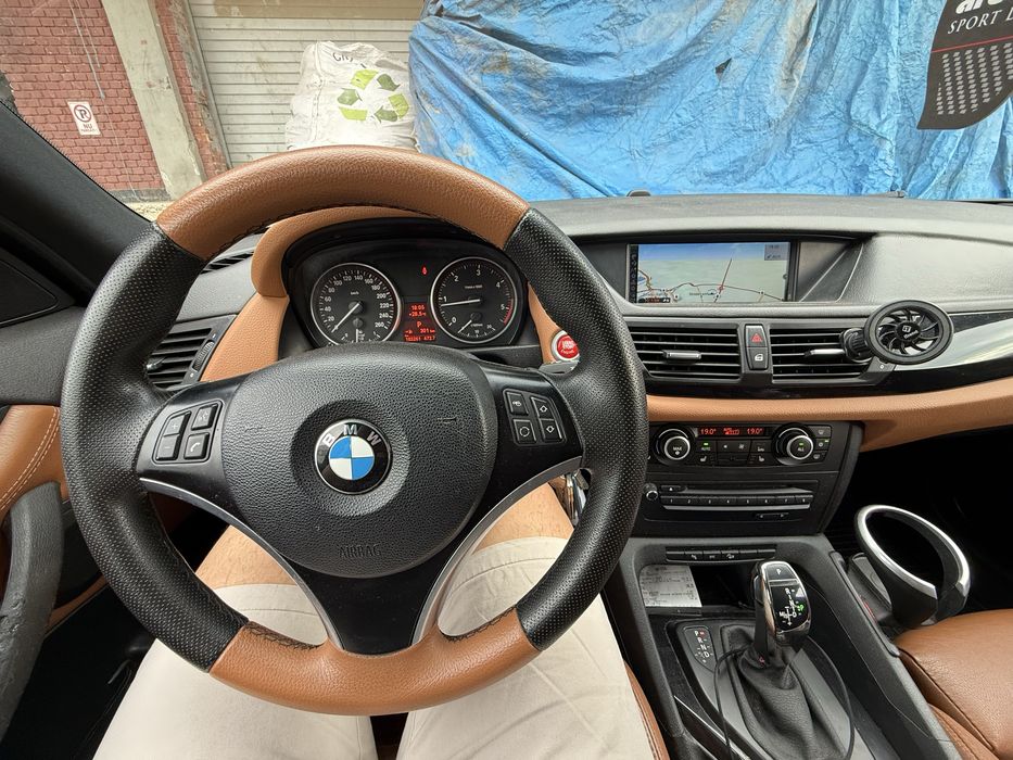 BMW X1, xDrive 4x4, 2.0d 177 CP, 2010, automat, interior piele