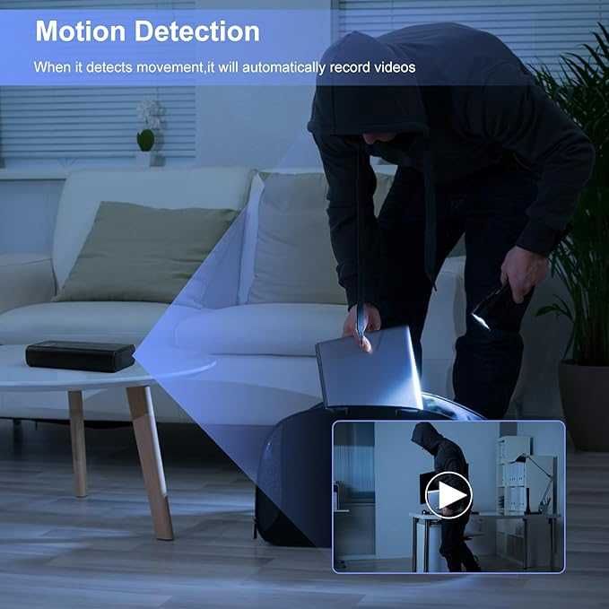 2K HD скрита камера в 10 000 mAh външна батерия