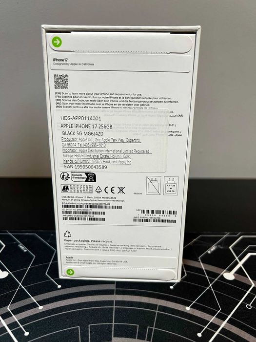 IPHONE 17 Nou / Sigilat / 256 GB / Garantie 2 Ani * Krom Amanet Margeanului *