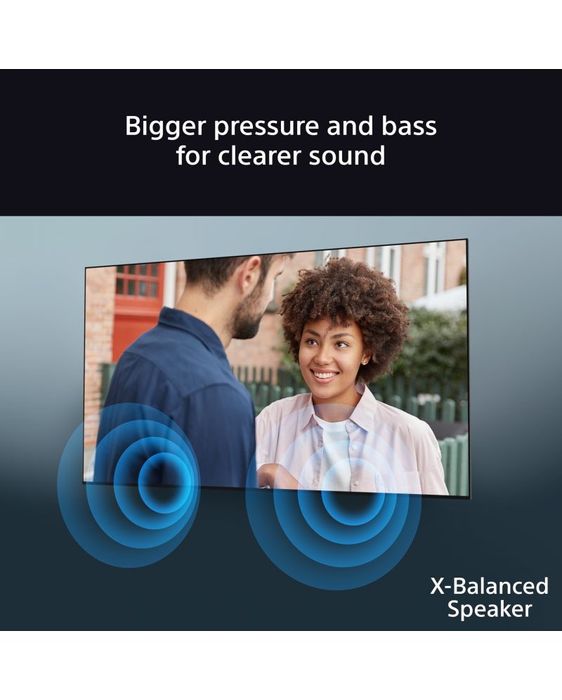 Смарт телевизор Sony - BRAVIA 3 K55S35B.CEI, 55", DLED, 4K, черен