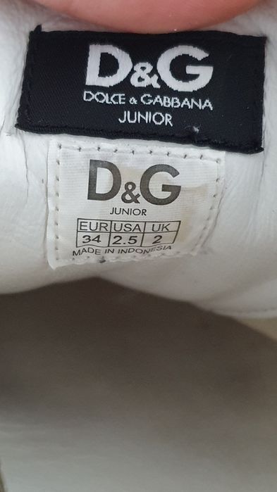 Papuci Dolce Gabbana marimea 34