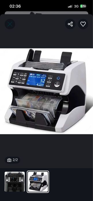 Пул санидиган аппарат Машинуа для счета денег Bill counter al-930