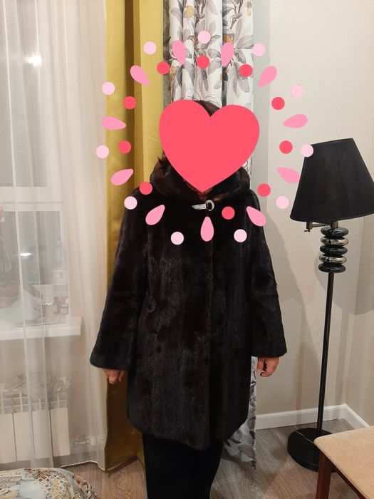 Шуба норка размер л