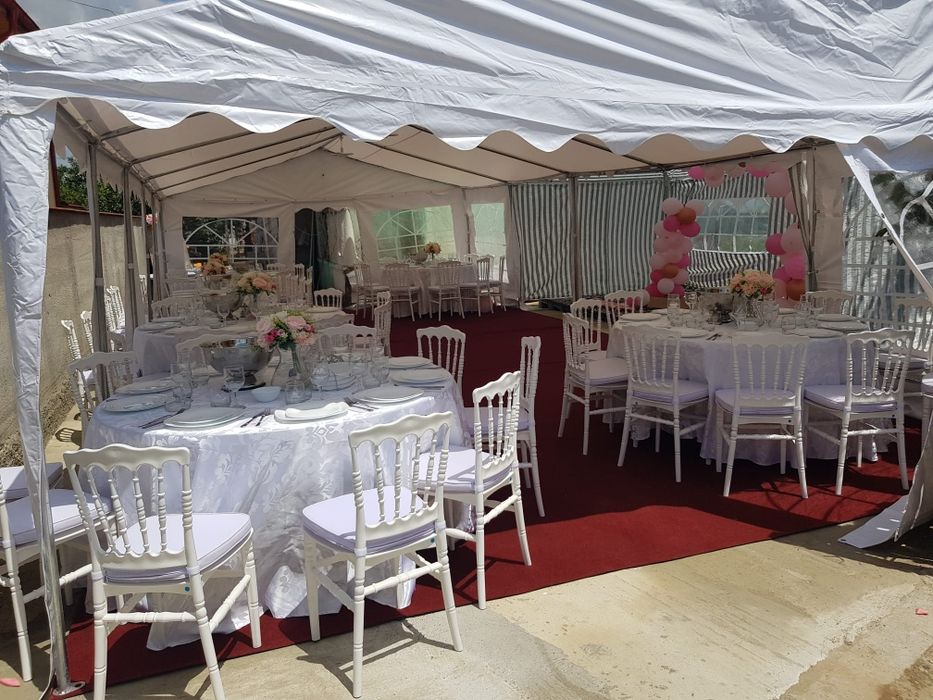 Inchiriere cort evenimente si sitem sonorizare masina fum,lumini,Dj