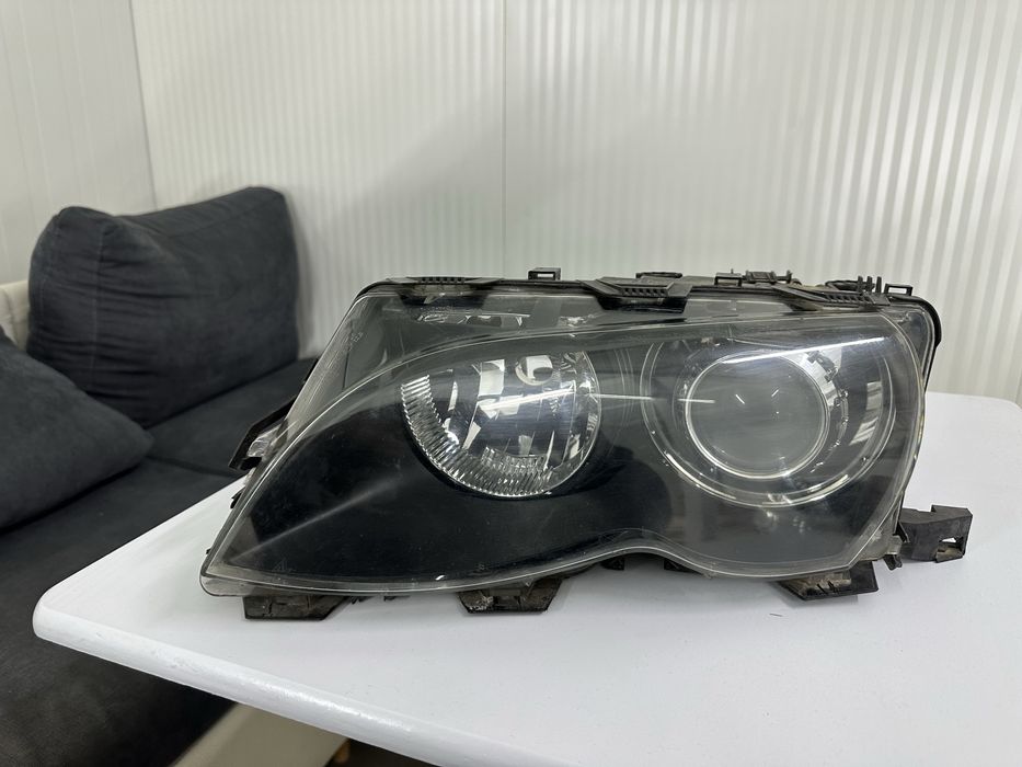 Ляв фар за BMW E46 Facelift (седан/комби)