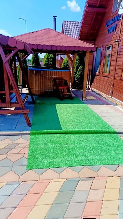 Cabana Tony Baile Figa BN cu ciubar acoperit și jacuzzi disponibilă